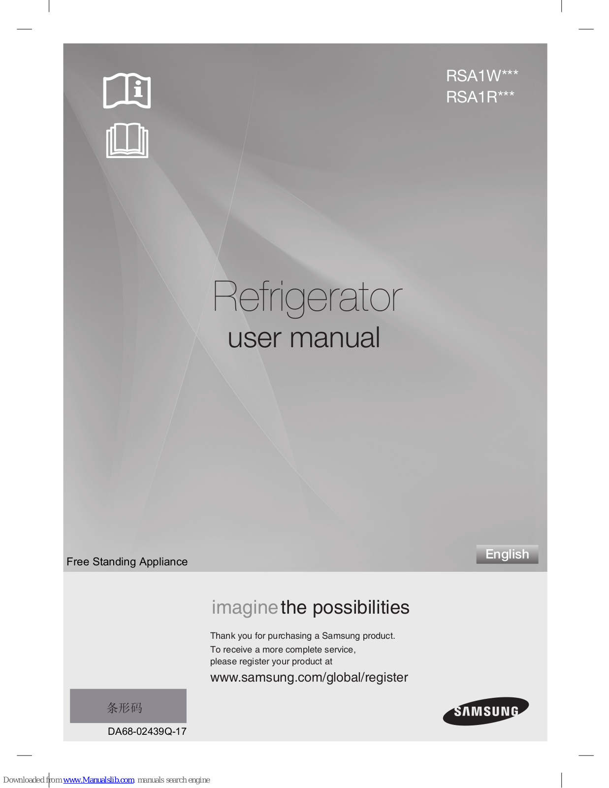 Samsung RSA1W Series, RSA1R Series User Manual