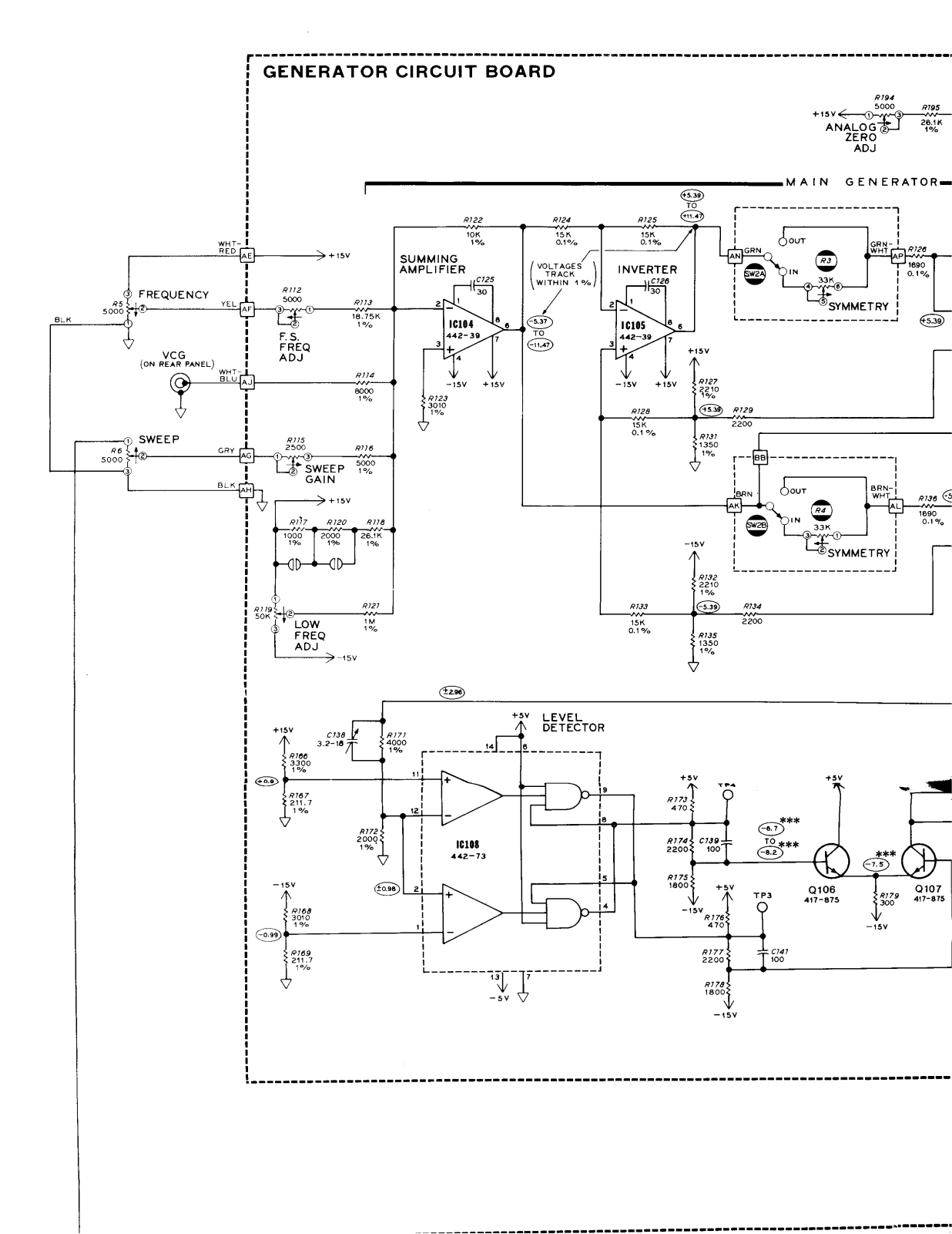 Heathkit IG-1275 Schematic