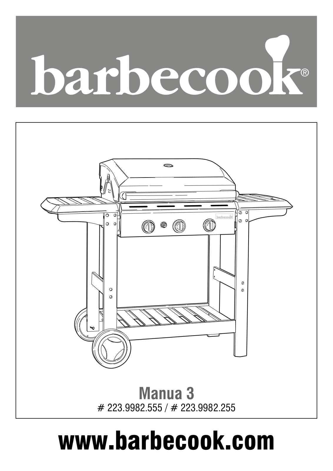 Barbecook Manua 3 User Manual