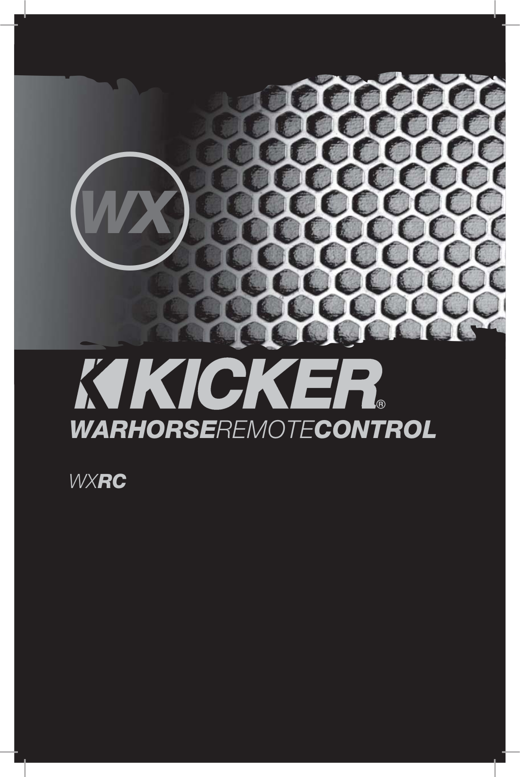 Kicker WXRC, 08WXRC User Manual