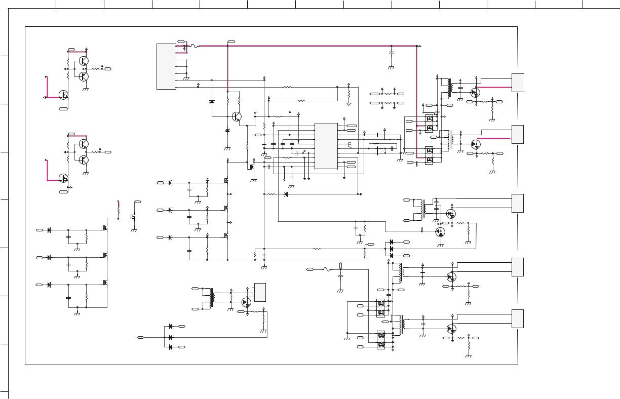 Inverter LCD OZ9601S Schematic