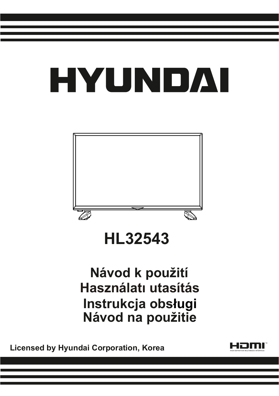 Hyundai HL 32543 Manual