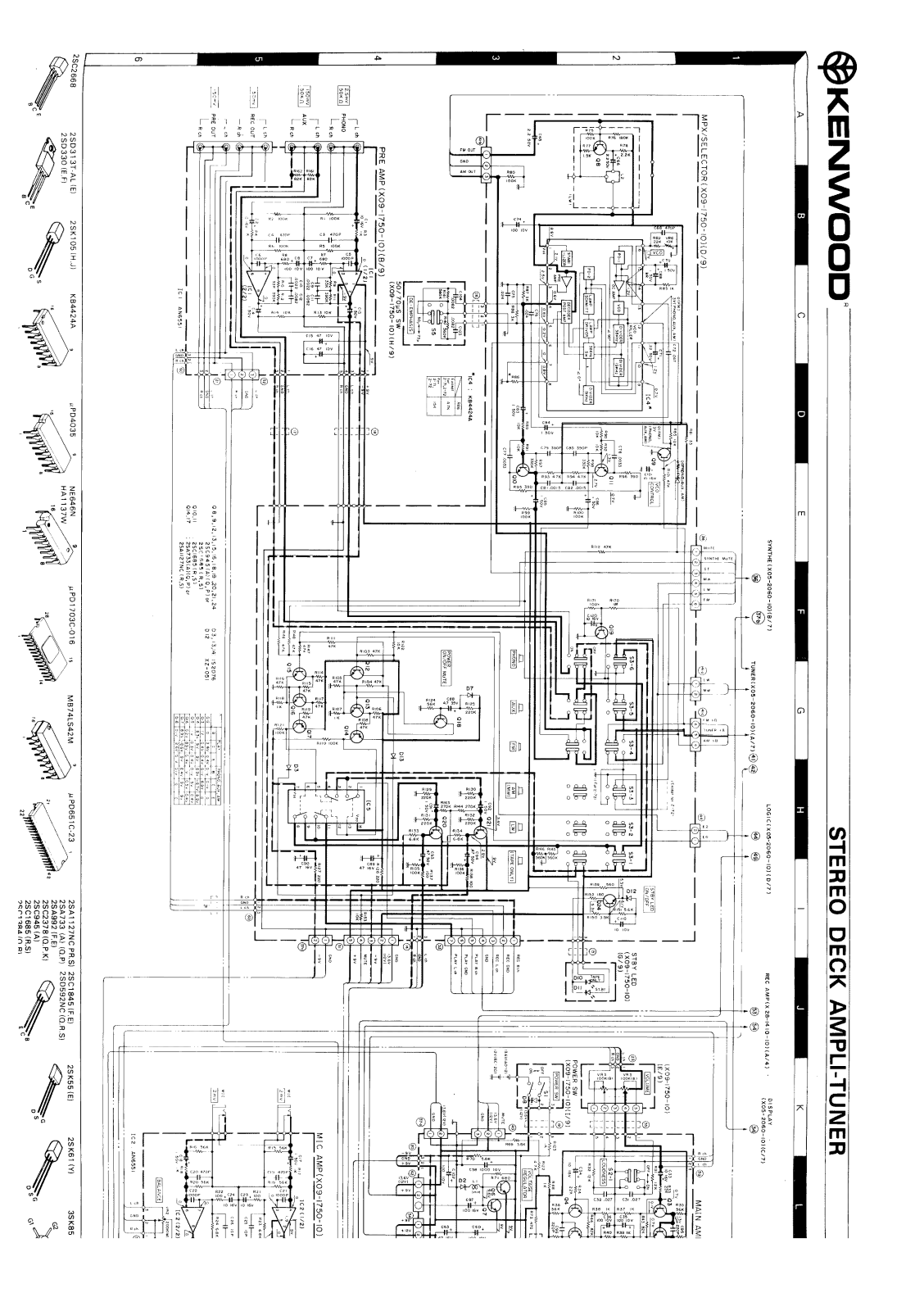 Kenwood DC-20-S Schematic