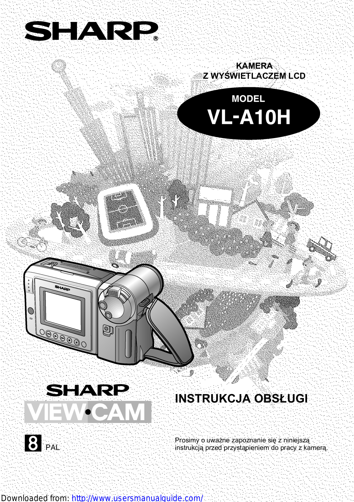 SHARP VL-A10H User Manual