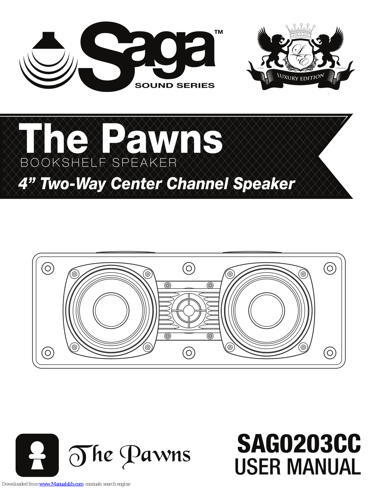 Saga The Pawns SAG0203CC User Manual