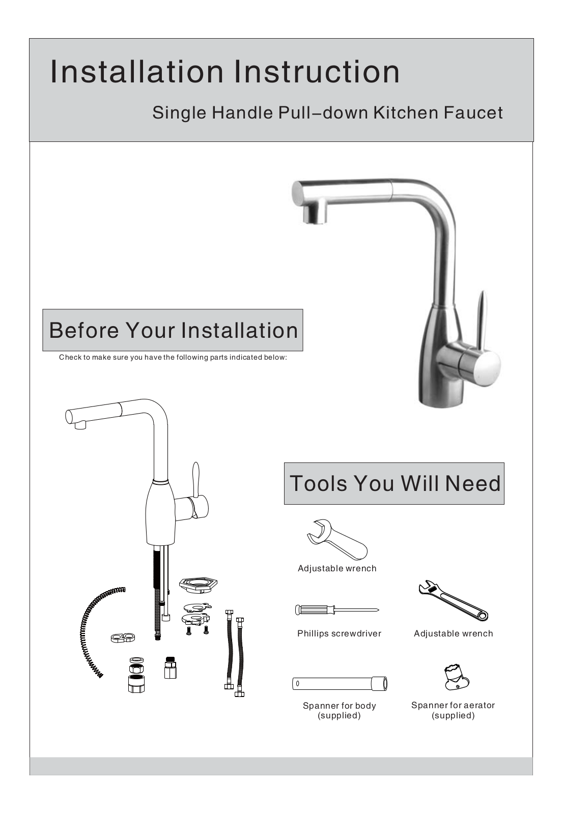 Kraus KHU102-33, KPF2140, SD20 User Manual