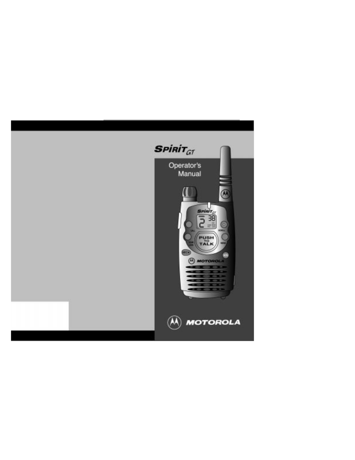 Motorola 6880906Z72-O User Manual