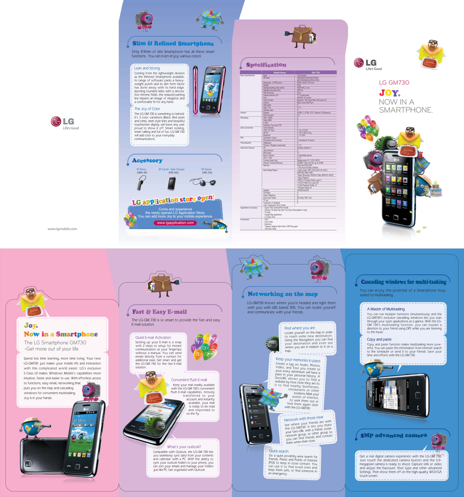 LG GM730 User Manual