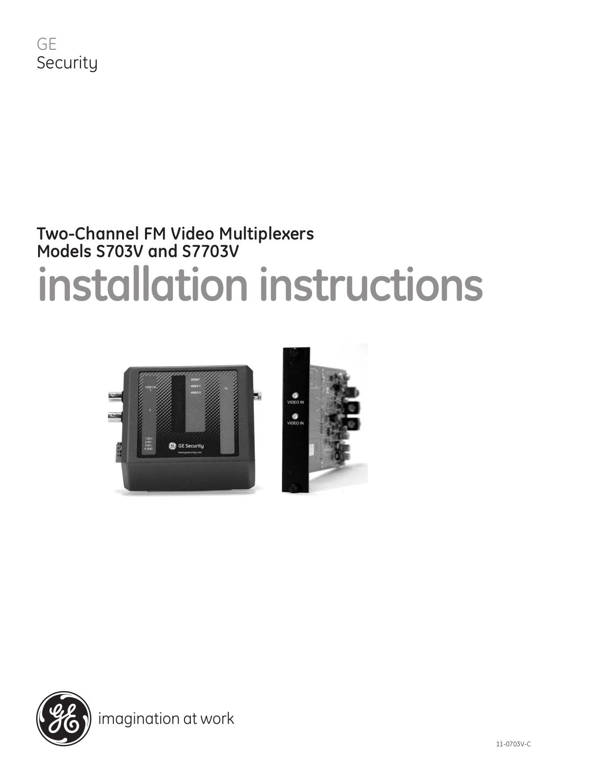 Interlogix S703VT-EST User Manual