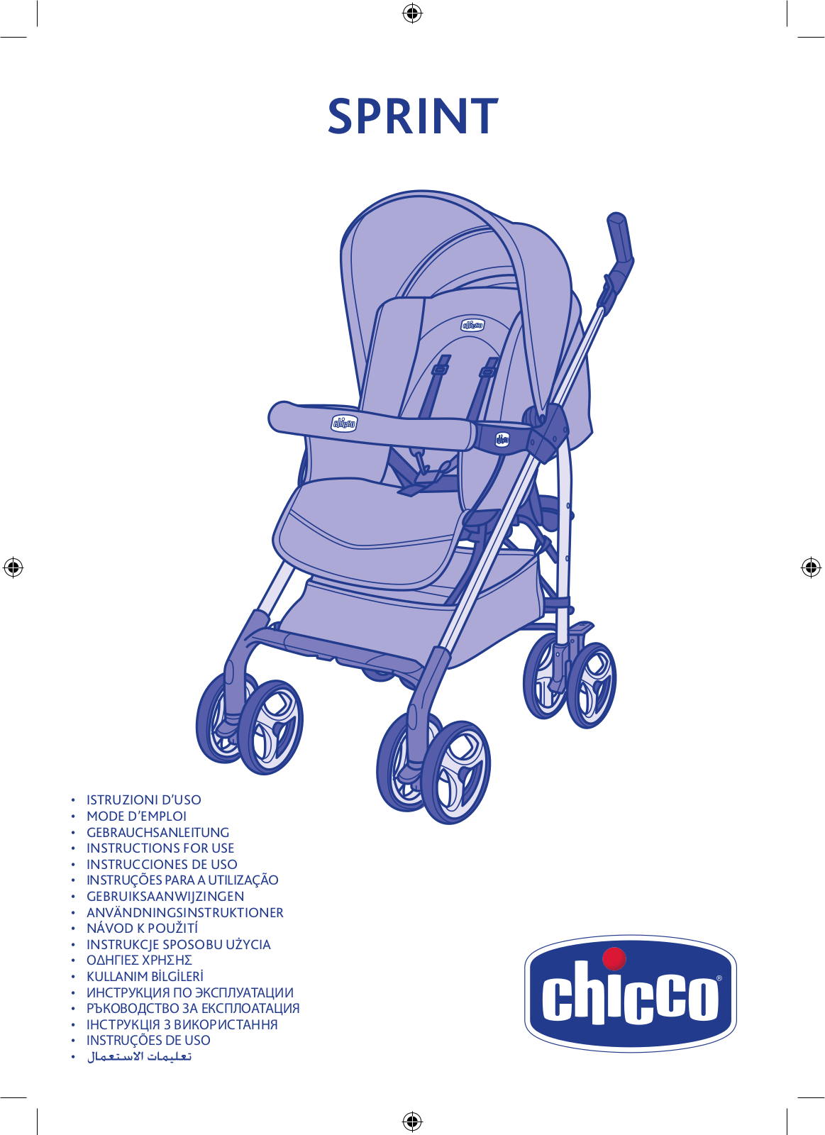 Chicco SPRINT - NOI User Manual