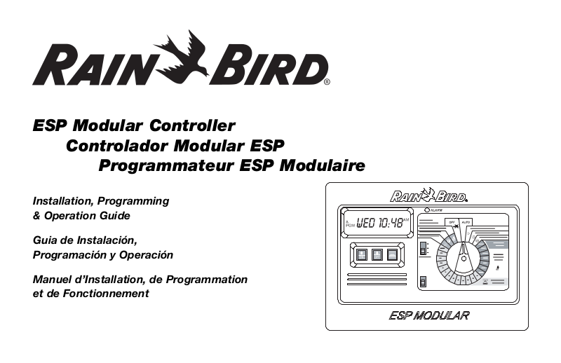 RAIN BIRD ESP MODULAR User Manual
