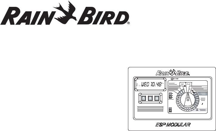 RAIN BIRD ESP MODULAR User Manual
