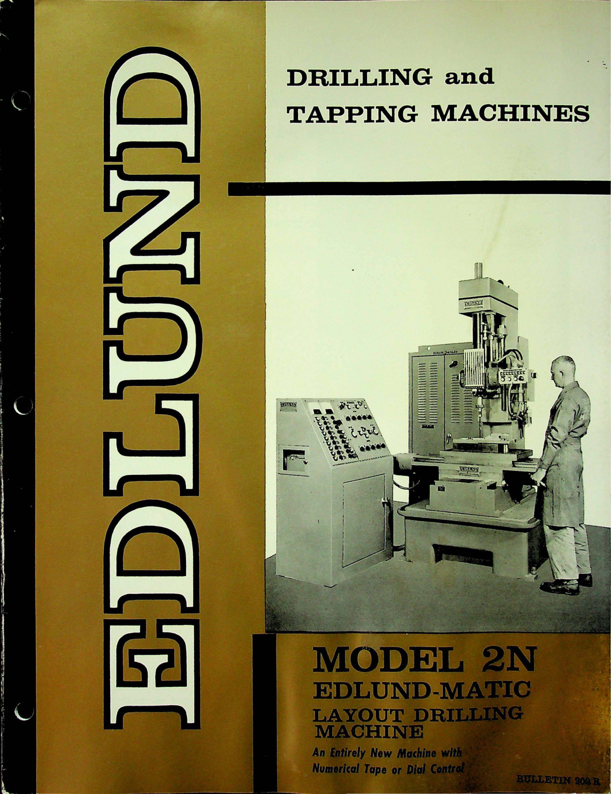 Edlund Machinery Model 2N Layout Drilling Machine Drill Presses - ManualMachine.com