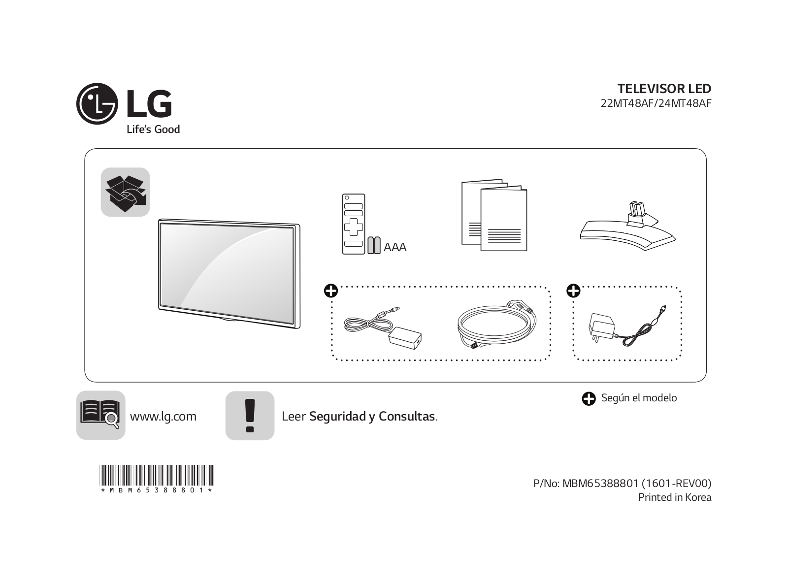 LG 22MT48AF-PM User Manual