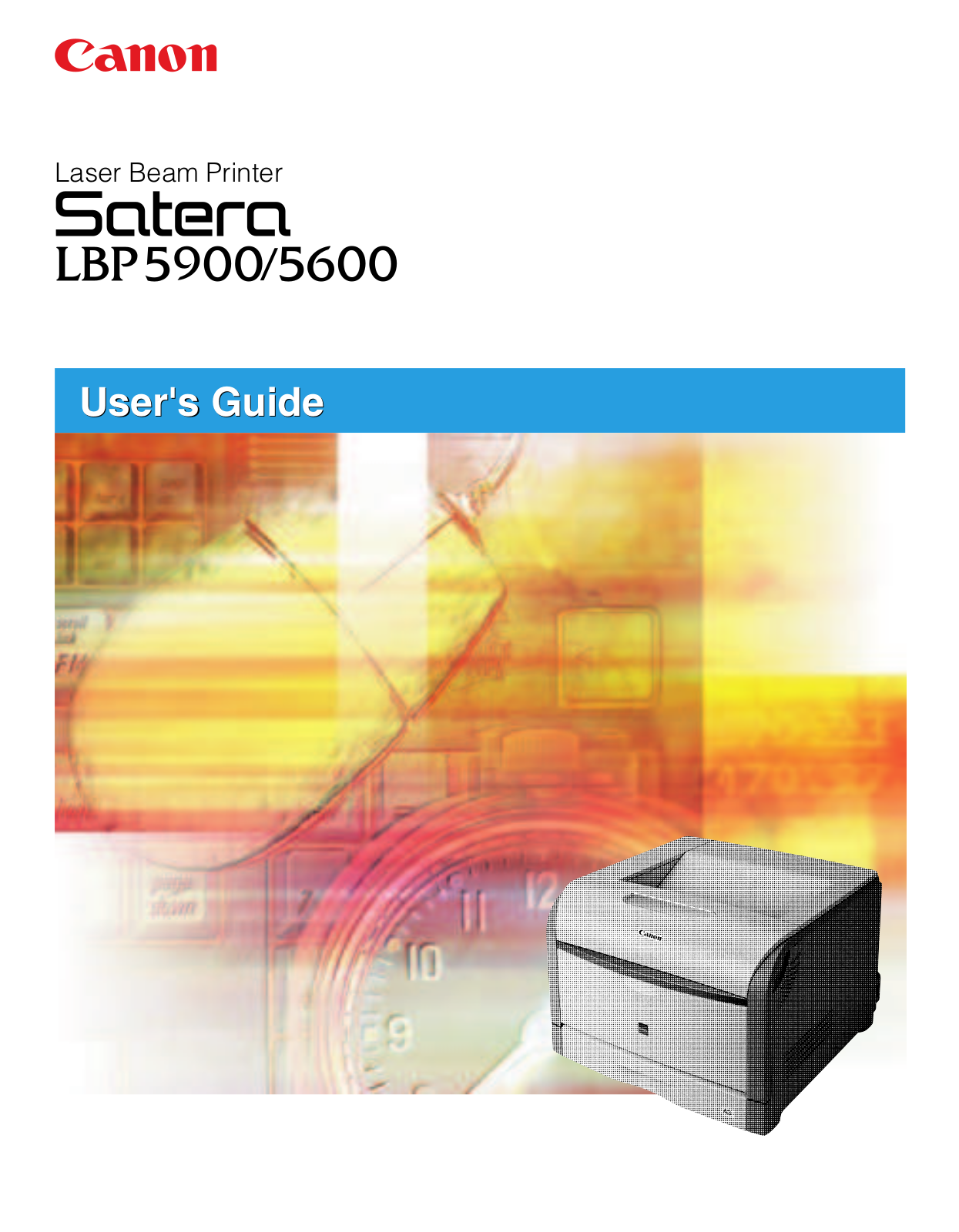 Canon LBP-5900, LBP-5600 User's Guide