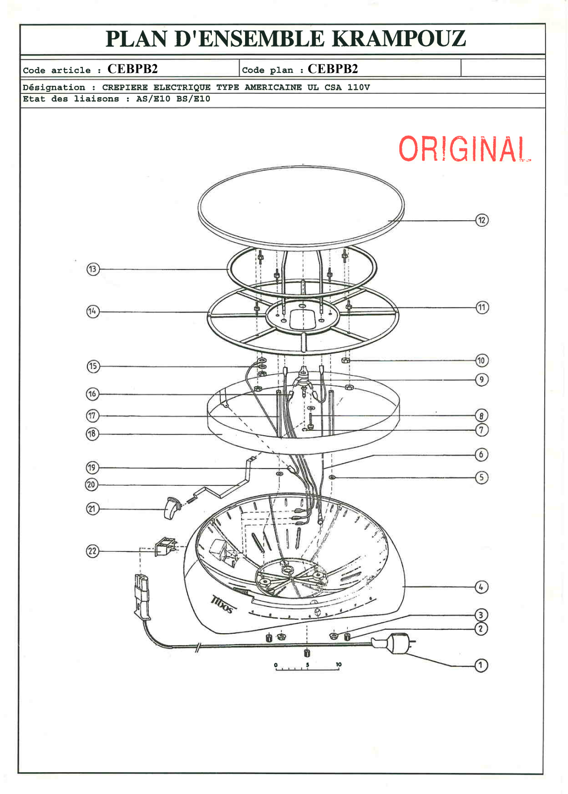 Eurodib CEBPB2 Parts Manual