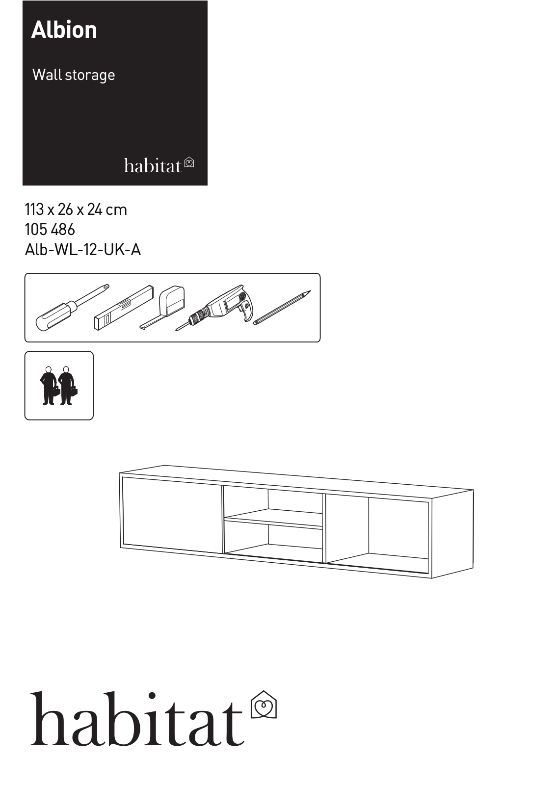 Habitat 105486 Instruction manual