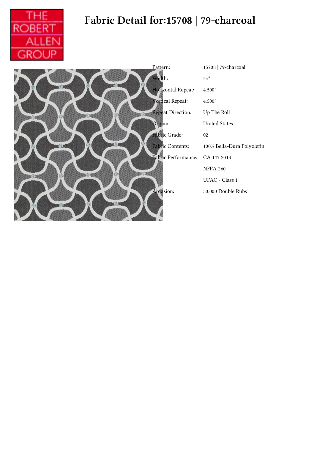 Duralee CRAL6057 Specifications - ManualMachine.com