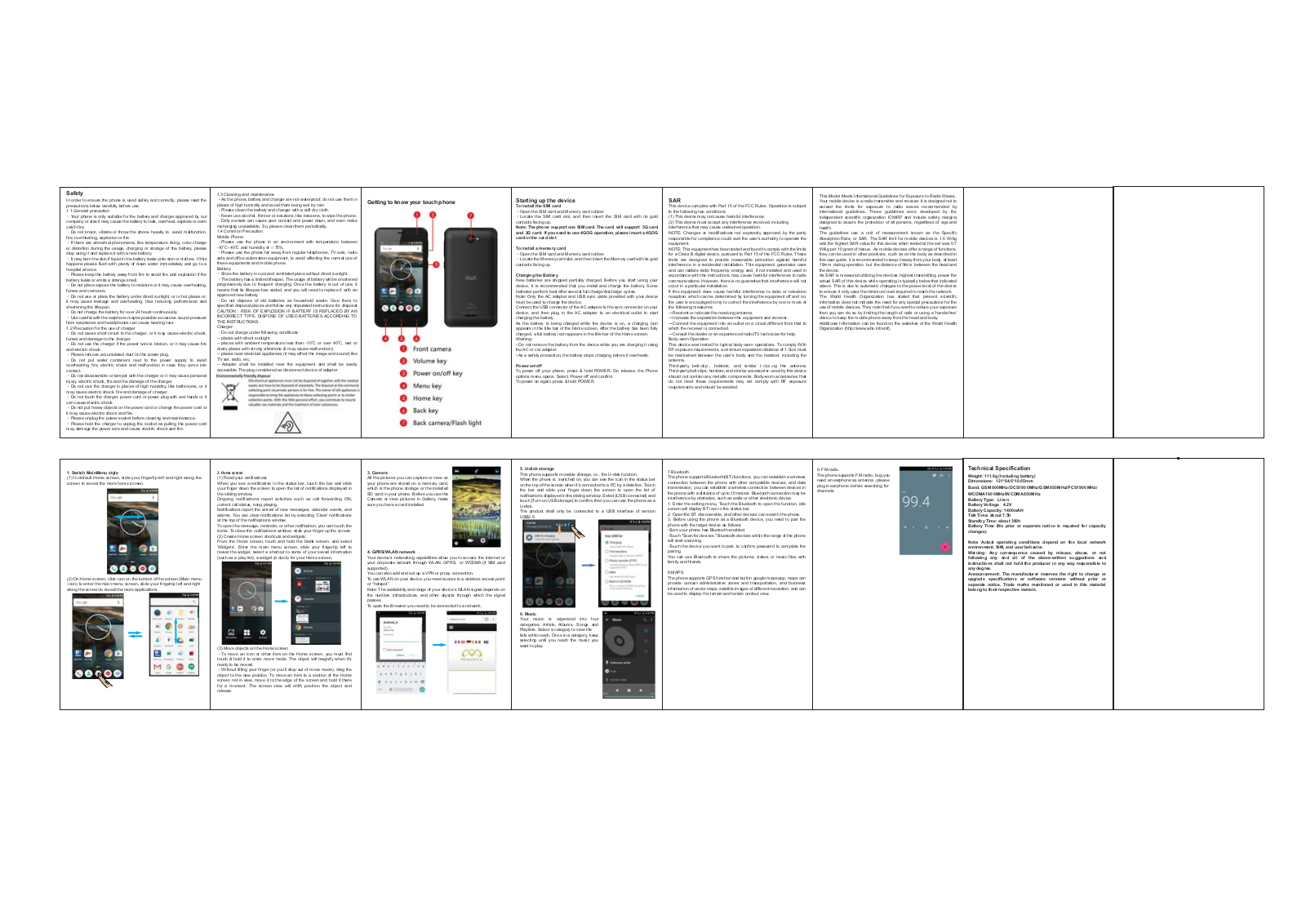 MOBIWIRE MOBILES FUNVALUEL User Manual