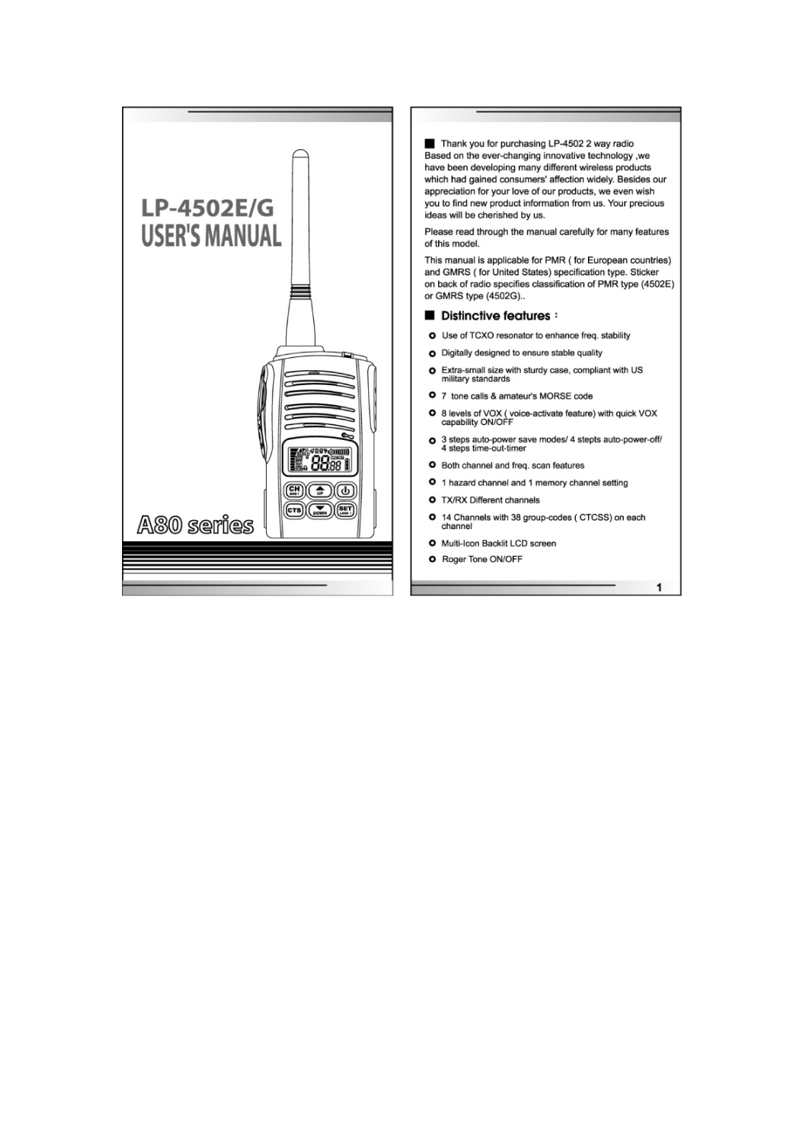 Wintecronics LP 4502 User Manual