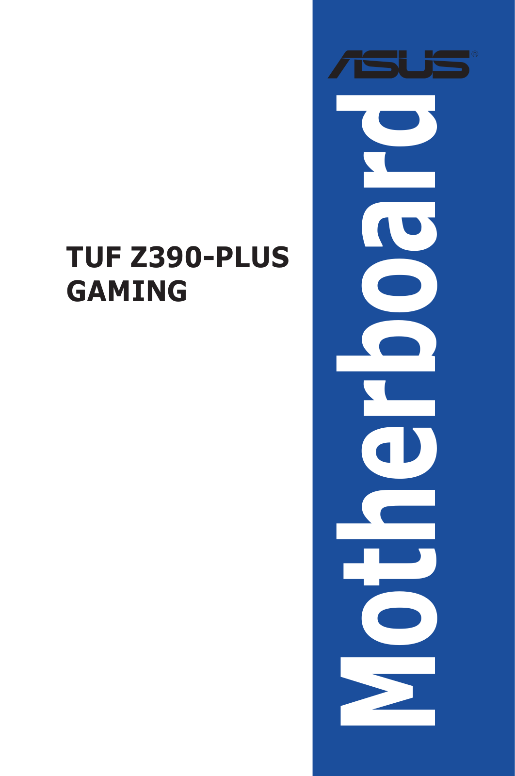 ASUS TUF Z390-Plus Gaming Service Manual