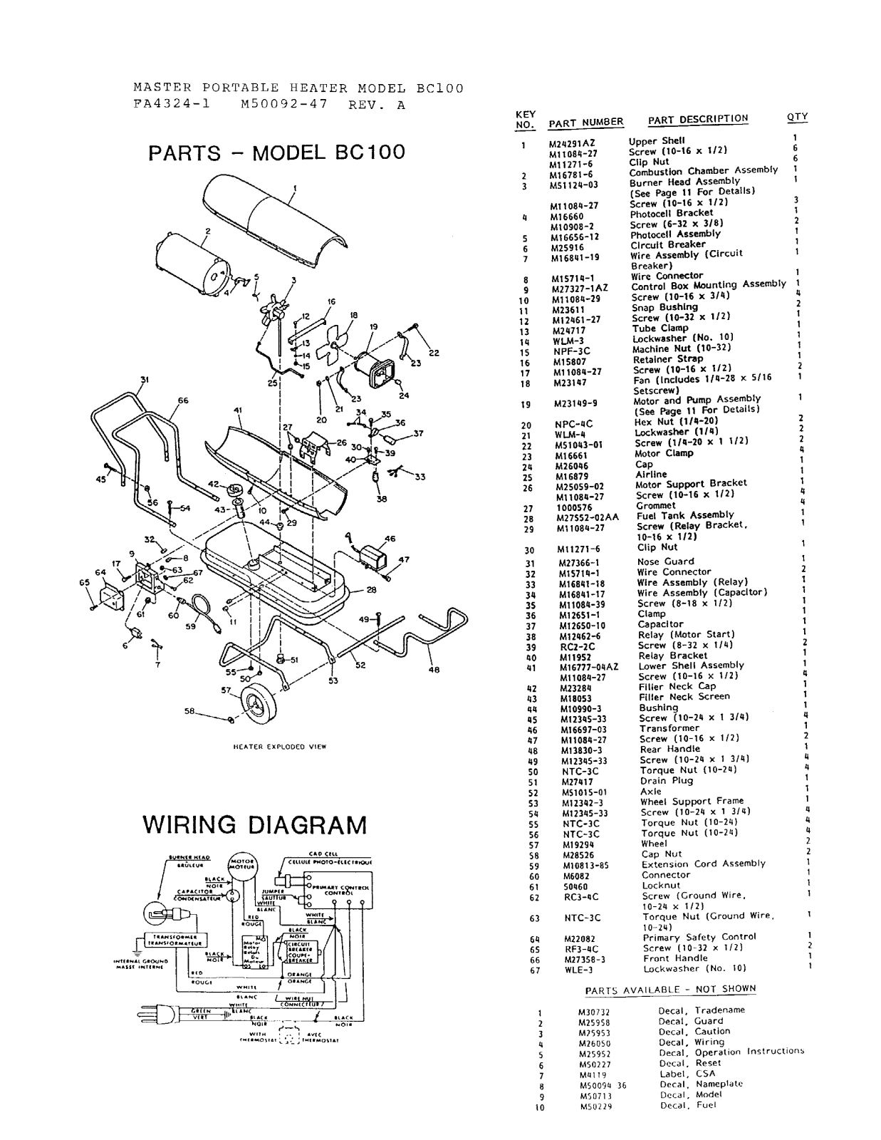 Desa Tech BC100 Owner's Manual