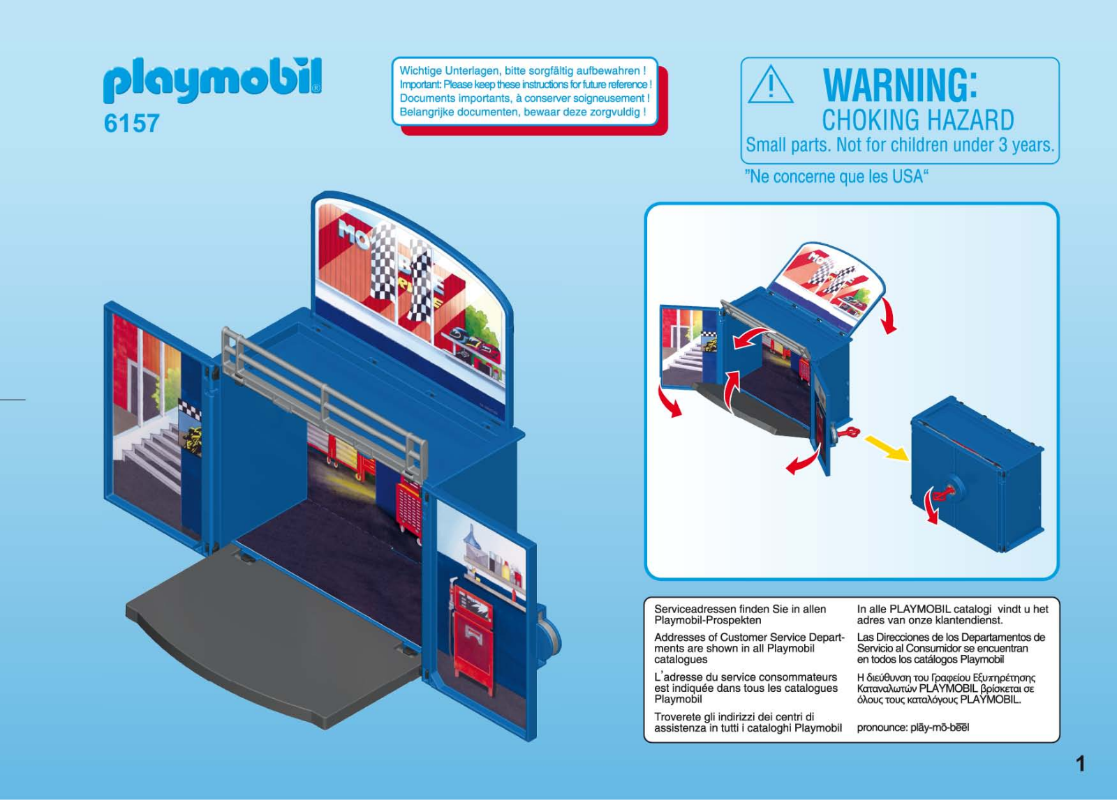 playmobil 6157 Instructions