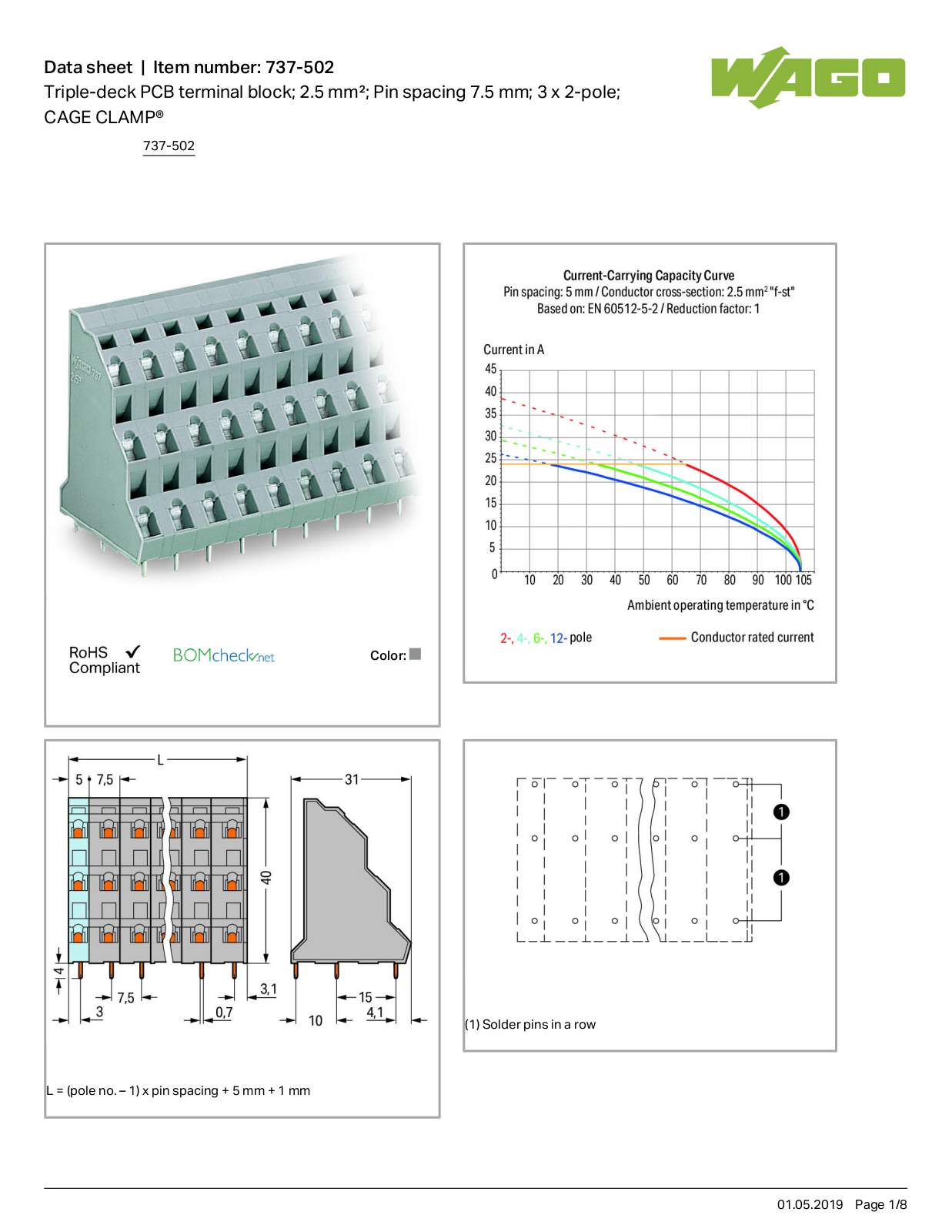 Wago 737-502 Data Sheet