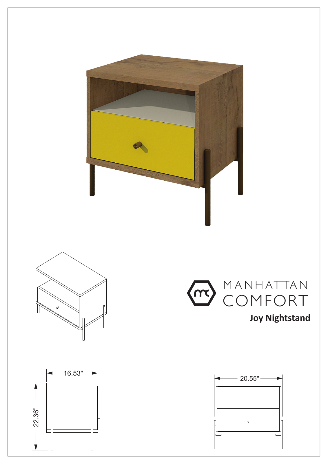 Manhattan Comfort 350484 User Manual