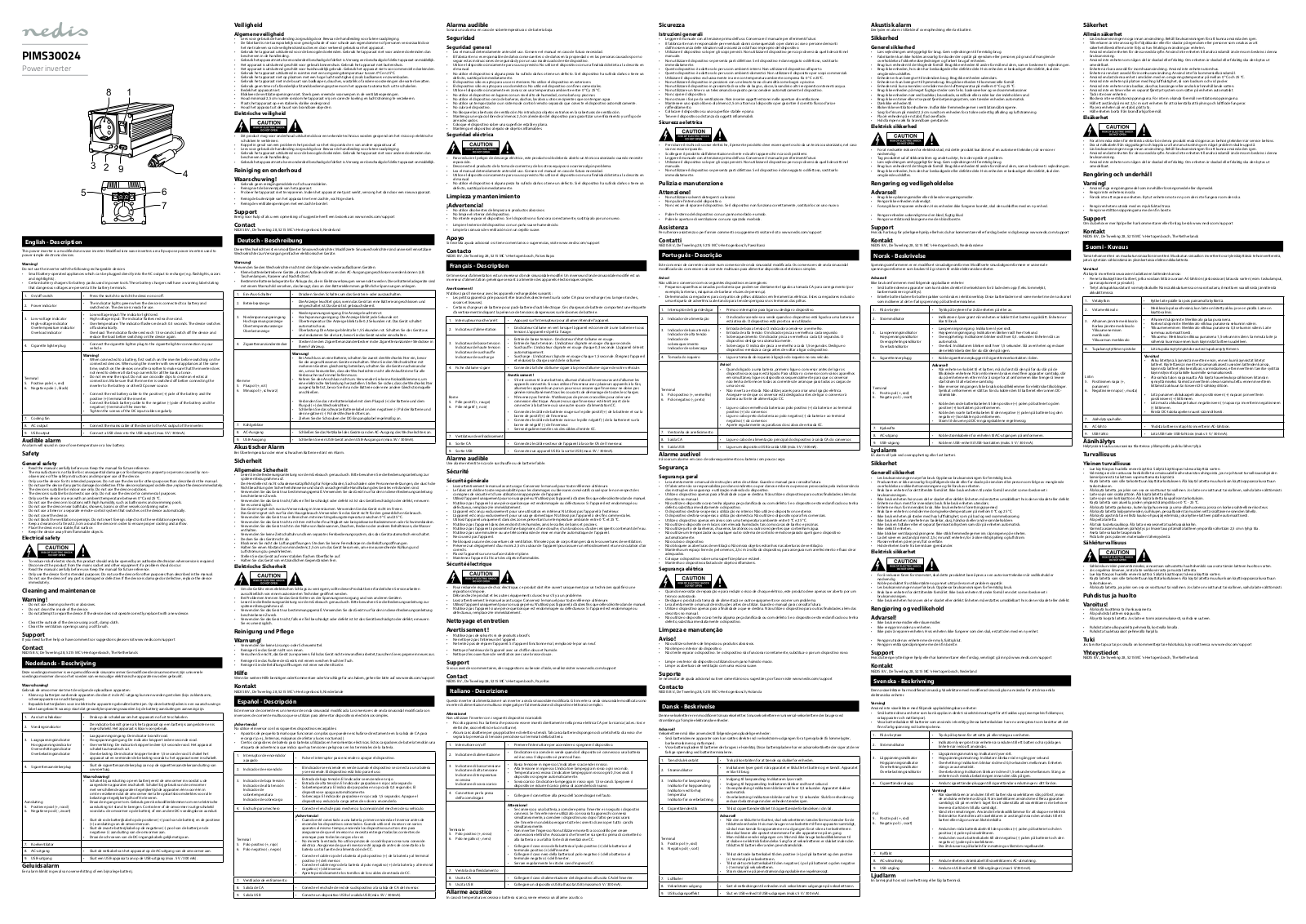 Nedis PIMS30024 User guide - ManualMachine.com