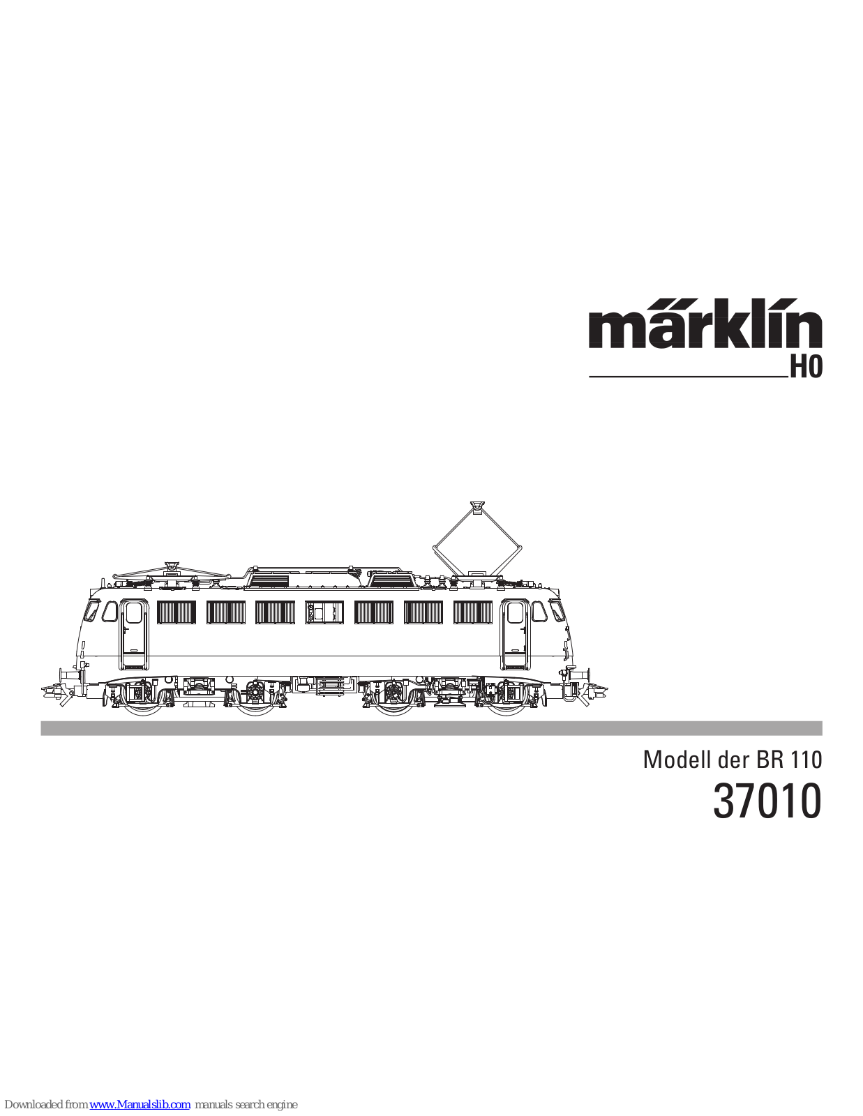 marklin 37010 User Manual