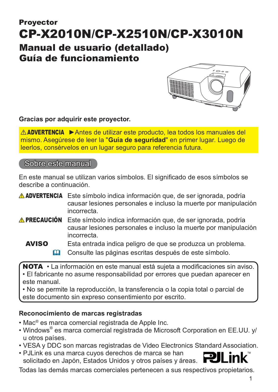 Hitachi CP-X2510, CP-X3010 DATASHEET