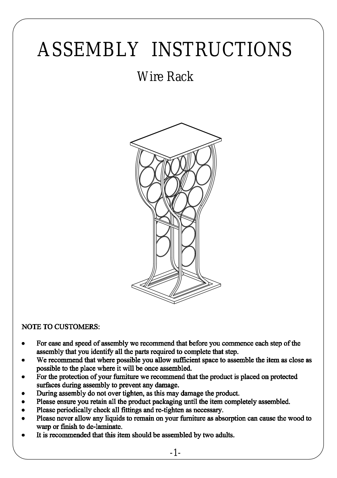 Red Barrel Studio W006111950 Assembly Instructions - ManualMachine.com