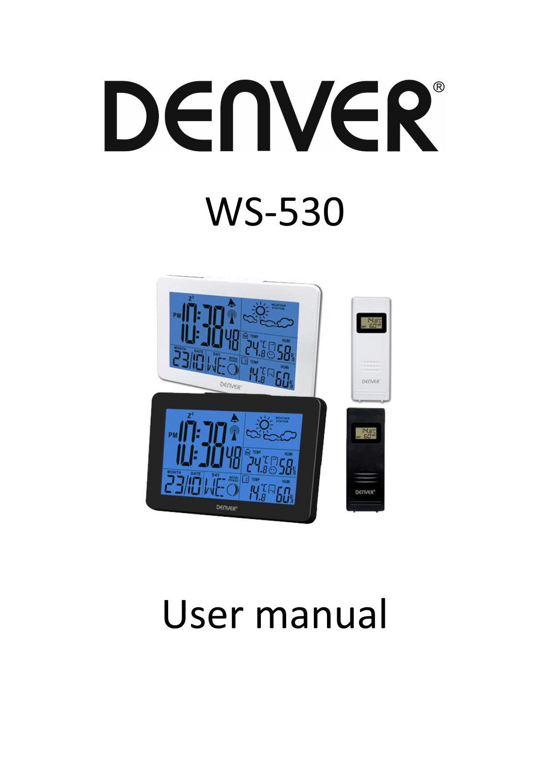 DENVER WS-530 User guide - ManualMachine.com