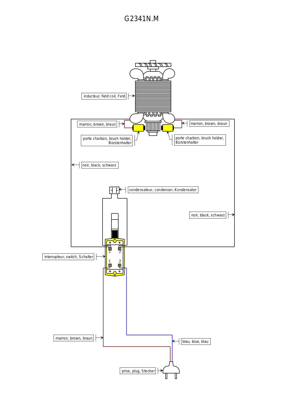 Ryobi G2341 NM User Manual