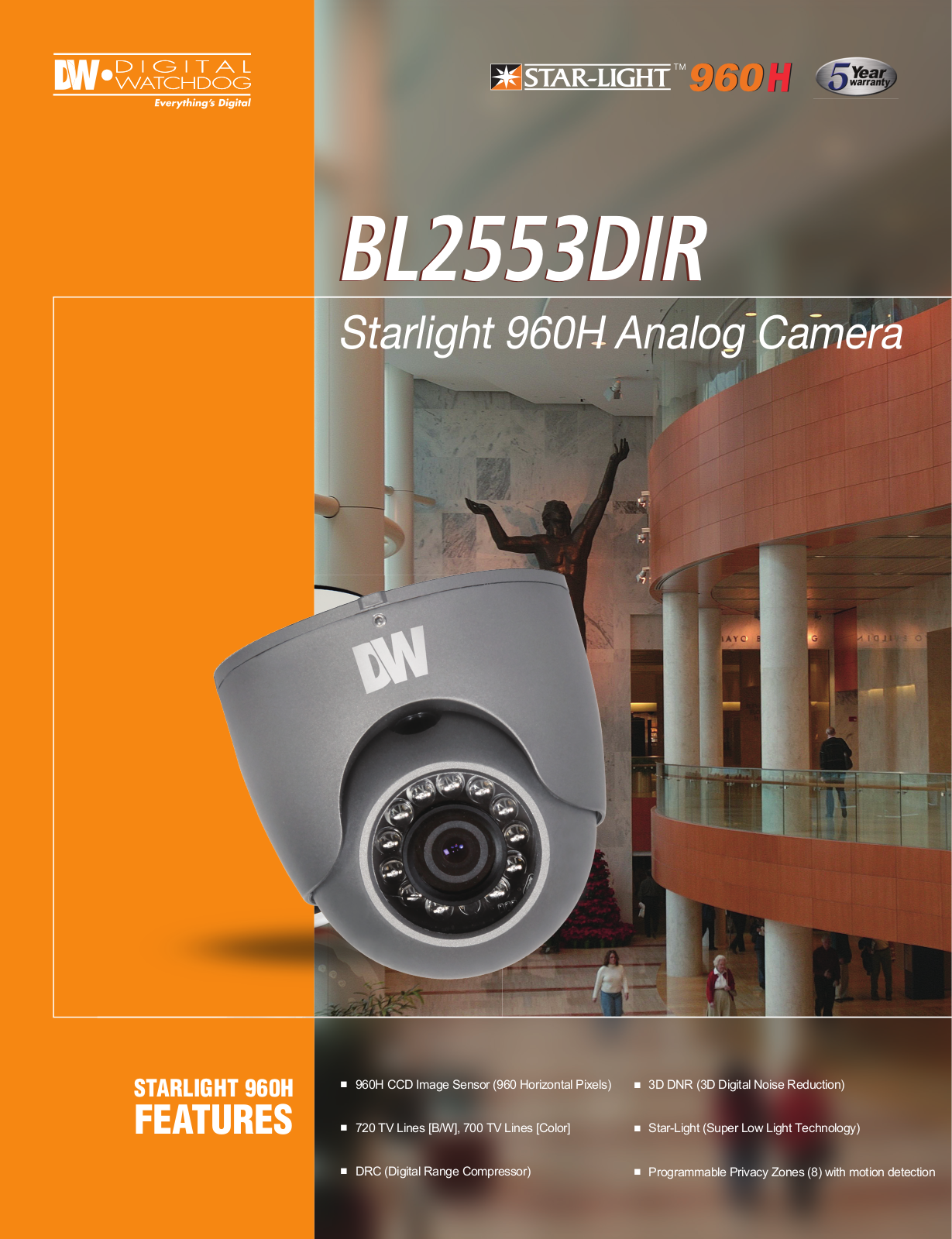 Digital Watchdog DWC-BL2553DIR Brochure