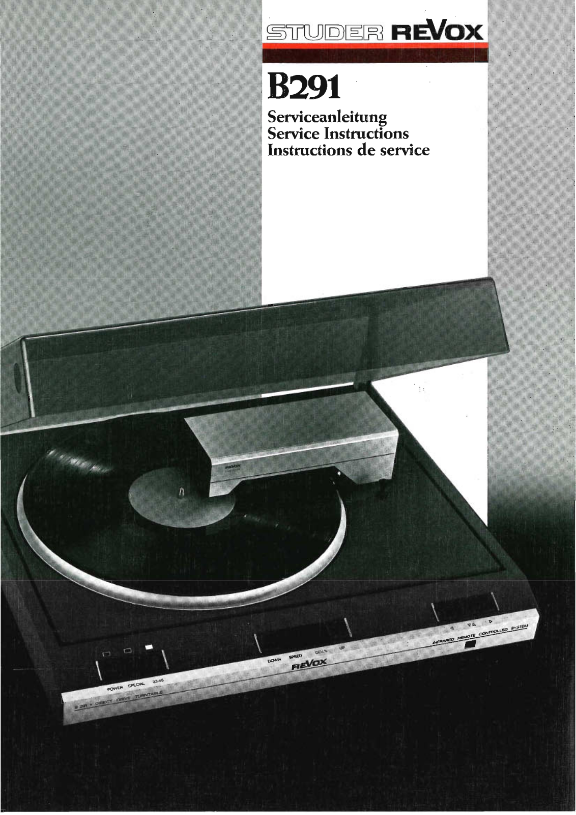 Revox B-291 Service Manual