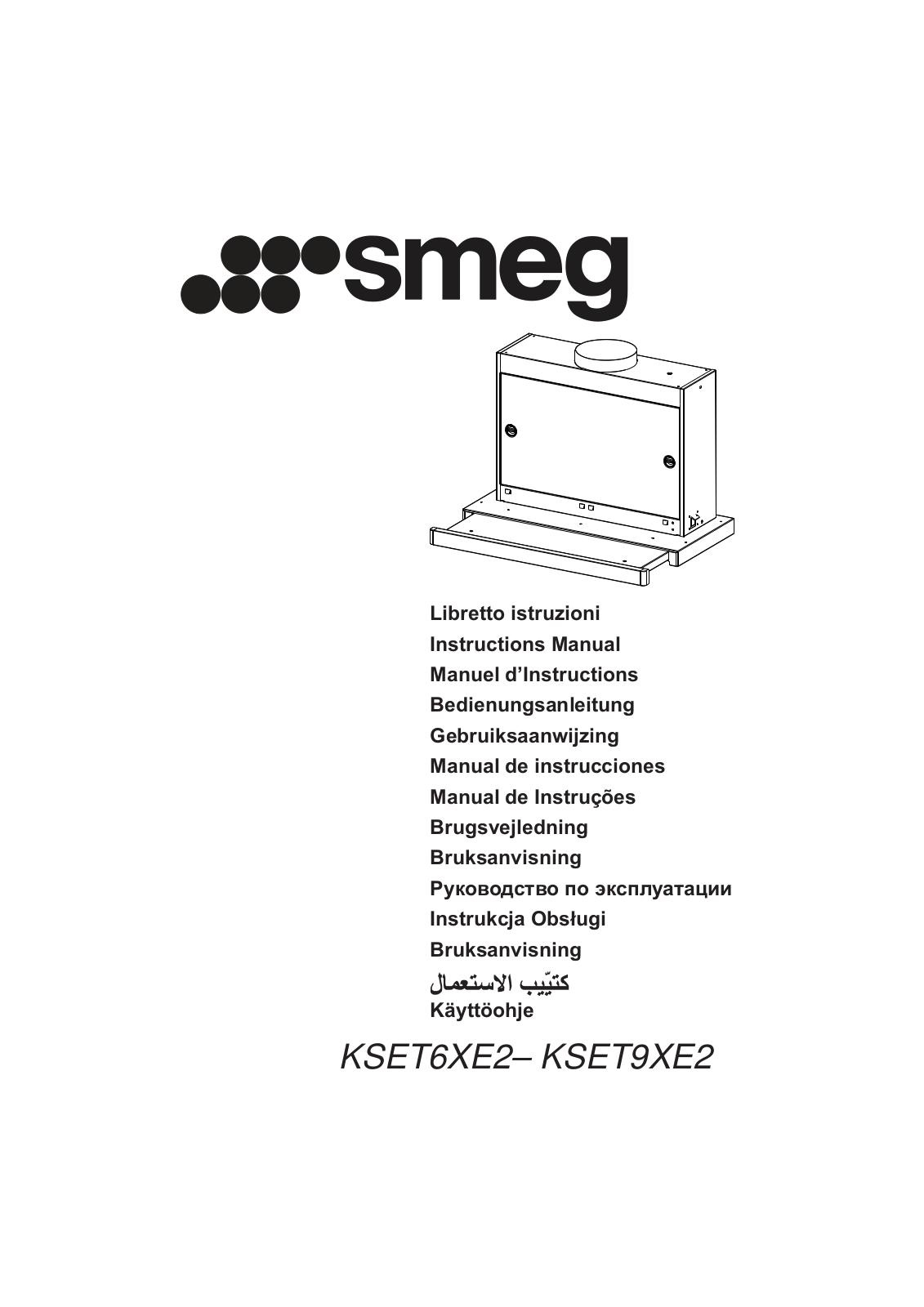 Smeg KSET9XE2 User manual