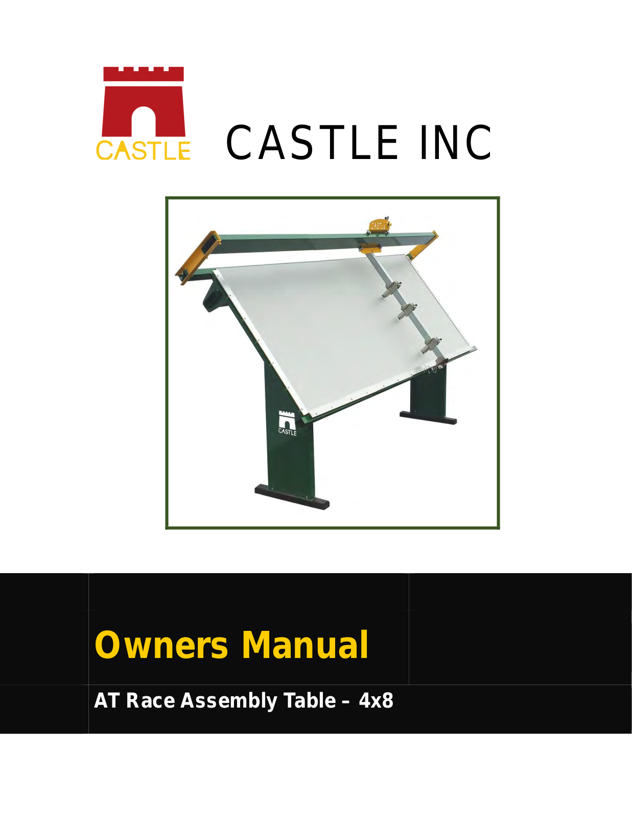 CASTLE AT Race Owner's Manual