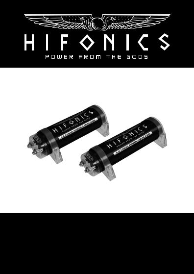 Hifonics HFC 1000, HFC 2000 User guide