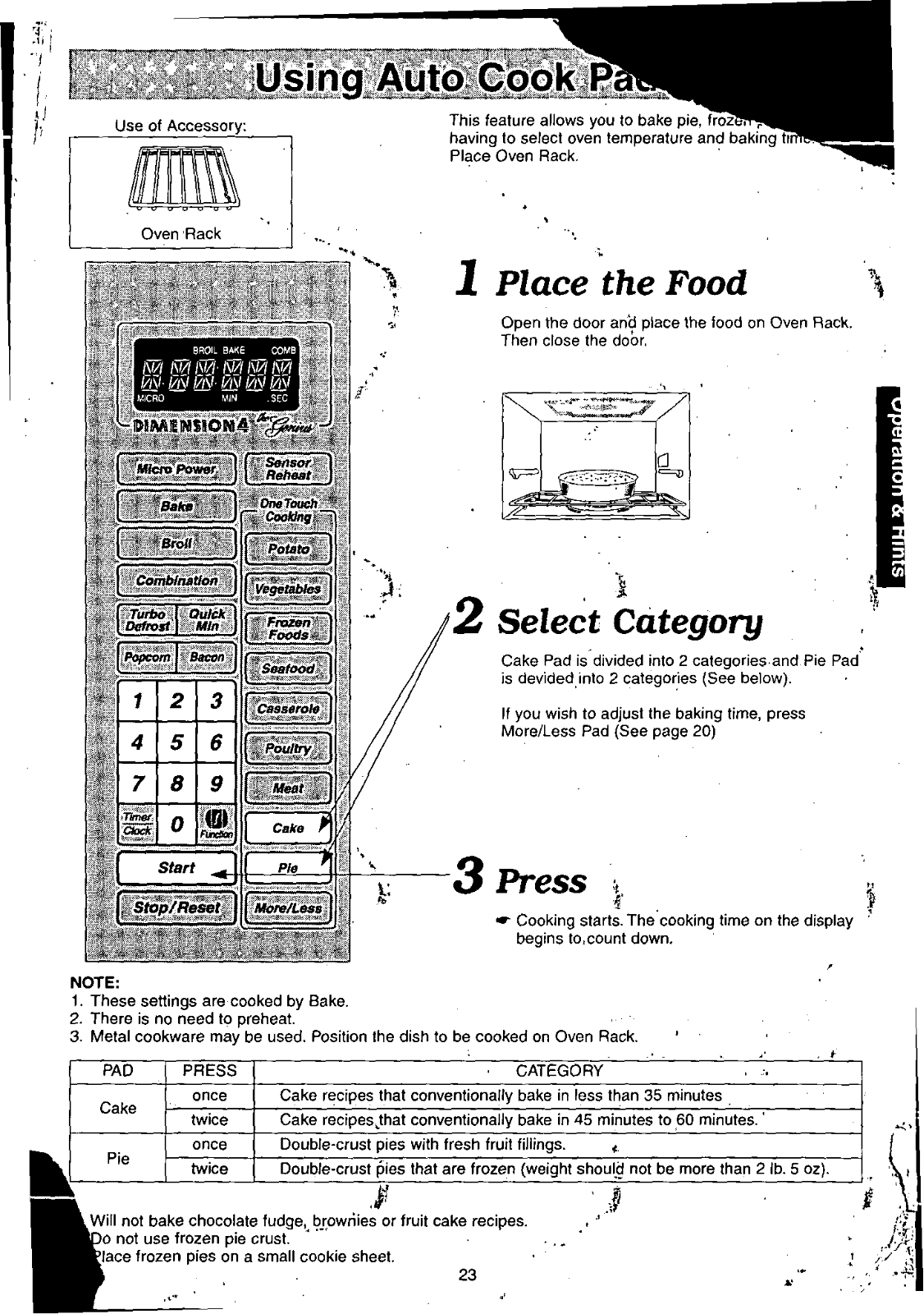 Panasonic NN-T888S User Manual