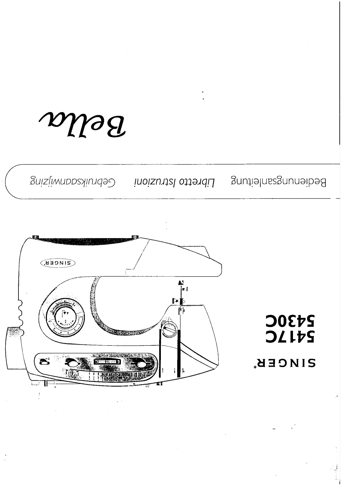 Singer 5430C, 5417C User Manual