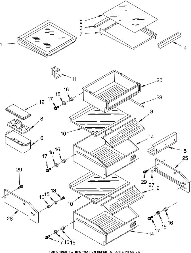 KitchenAid KSSS36QDX02 Parts List