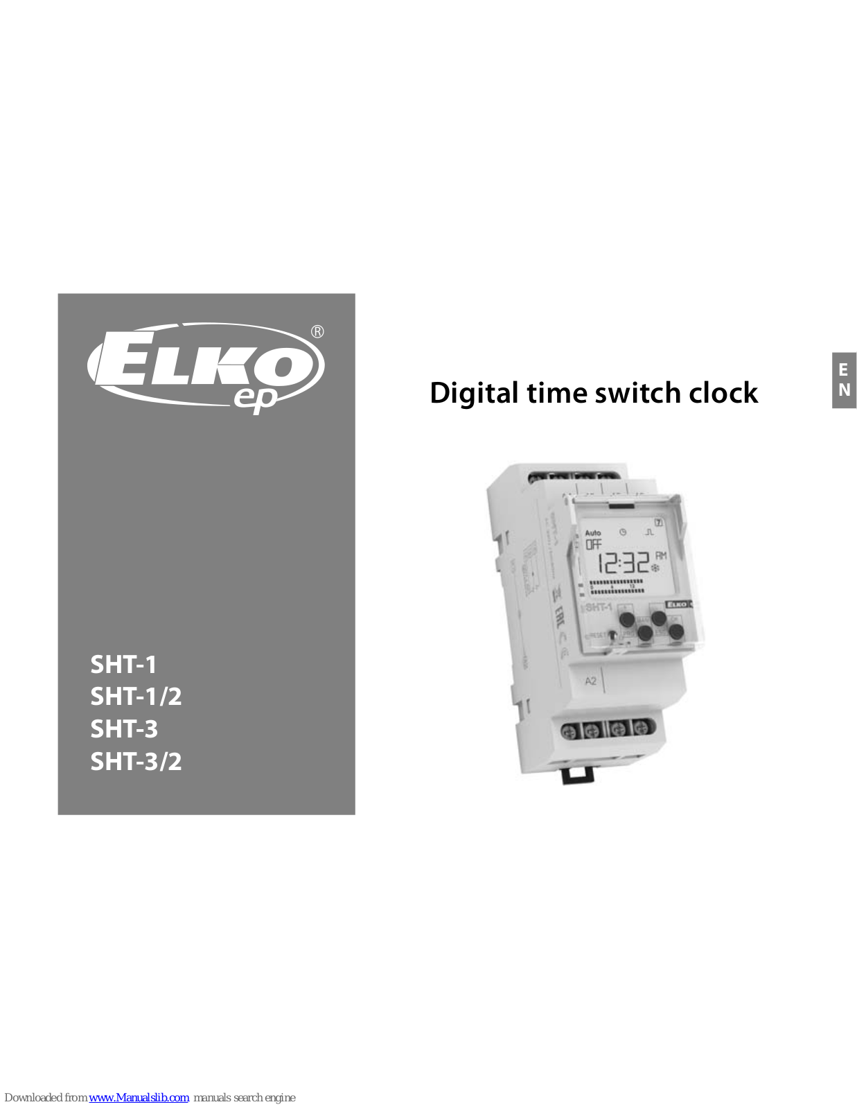 Elko SHT-1, SHT-3, SHT-3/2, SHT-1/2 User Manual