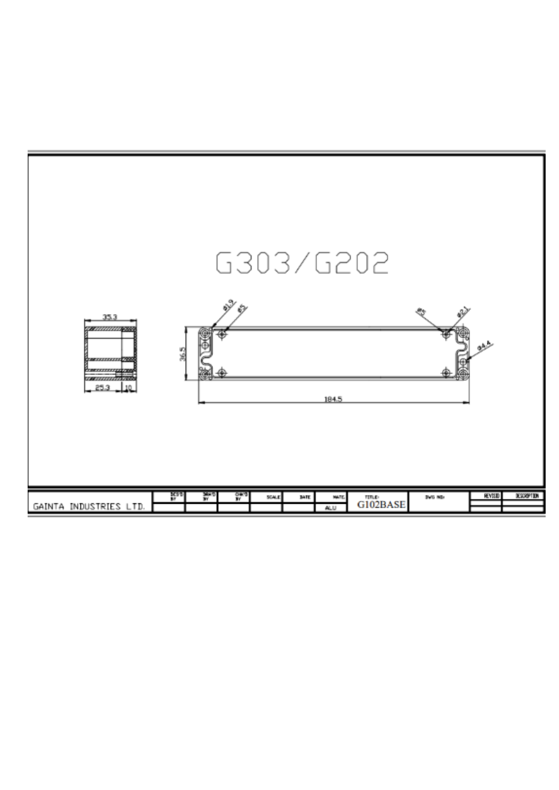 Datasheet G303 Specification - ManualMachine.com