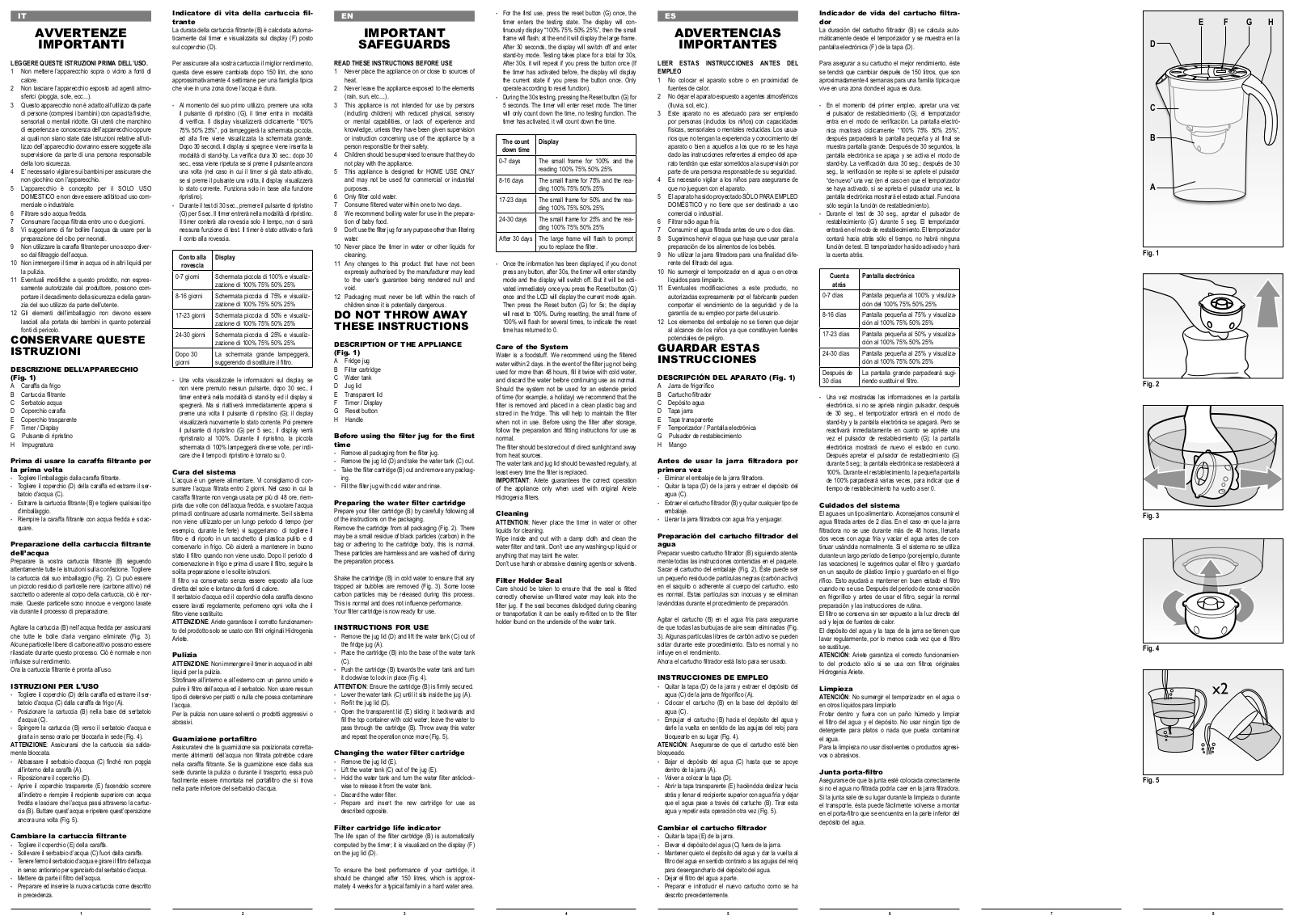 Ariete 2801 User guide - ManualMachine.com