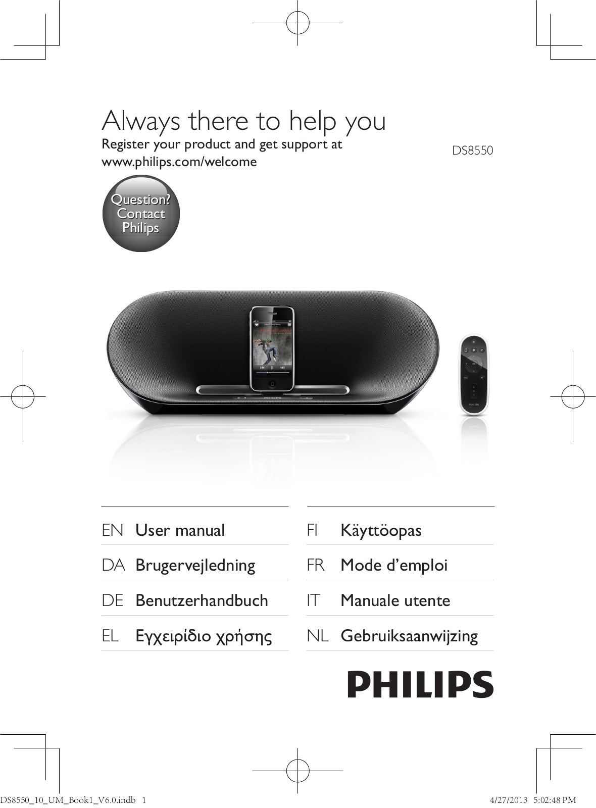 Philips DS8550 User Manual 2