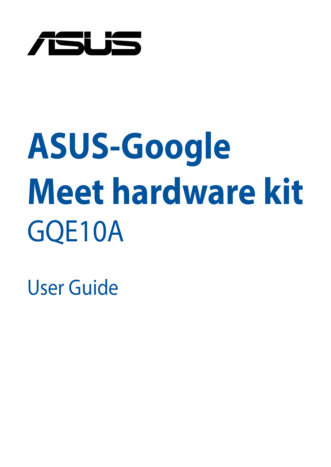 Asus GQE10A User manual