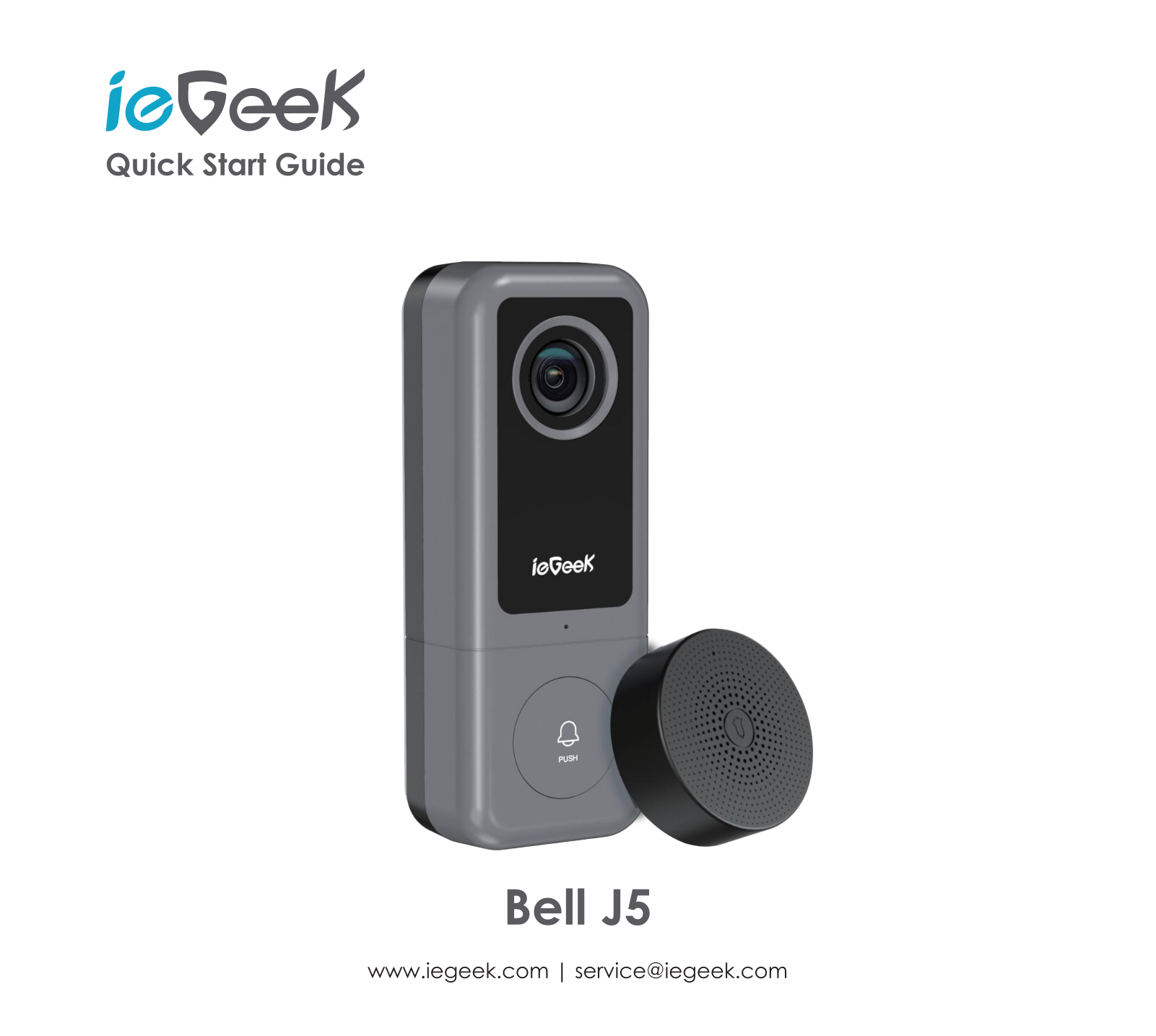 ieGeek Bell J5 Quick Start Guide