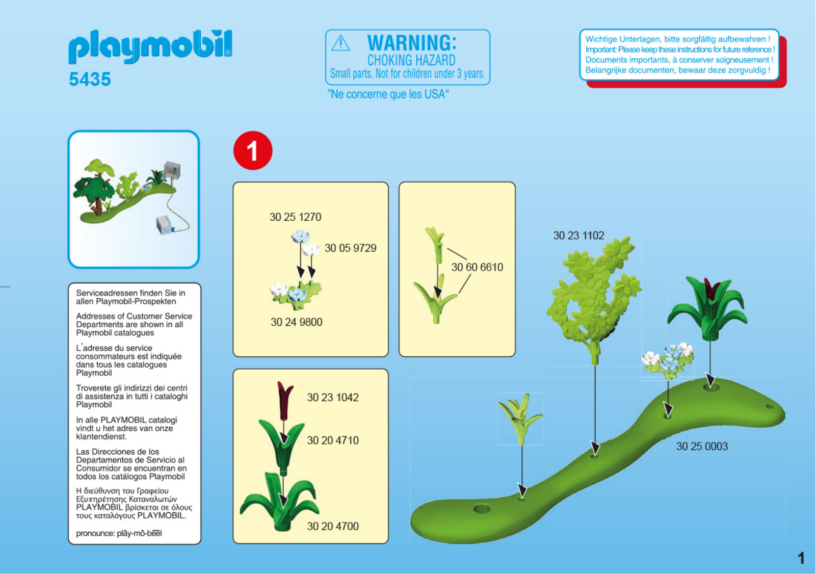 Playmobil 5435 Instructions